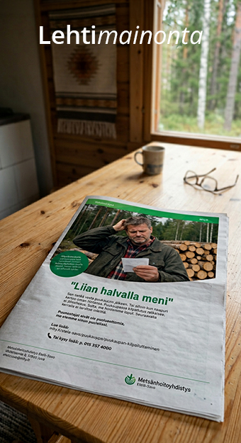 Lehtimainonta ja printti