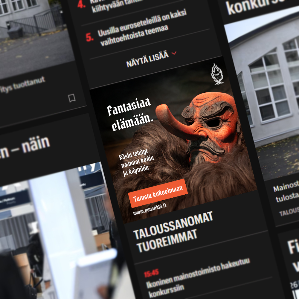 Display- ja mobiilimainonnan suunnittelu ja toteutus